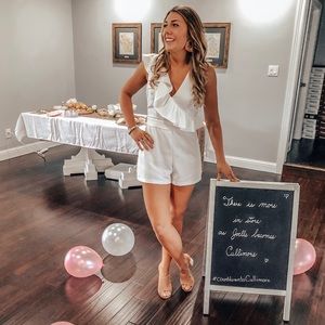 White romper